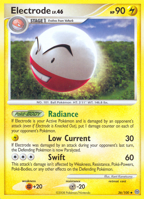 Electrode (36/100) [Diamond & Pearl: Stormfront] | RetroPlay Games