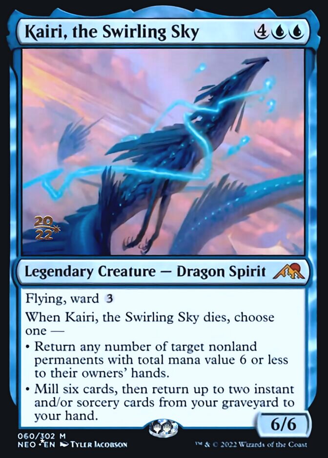 Kairi, the Swirling Sky [Kamigawa: Neon Dynasty Prerelease Promos] | RetroPlay Games