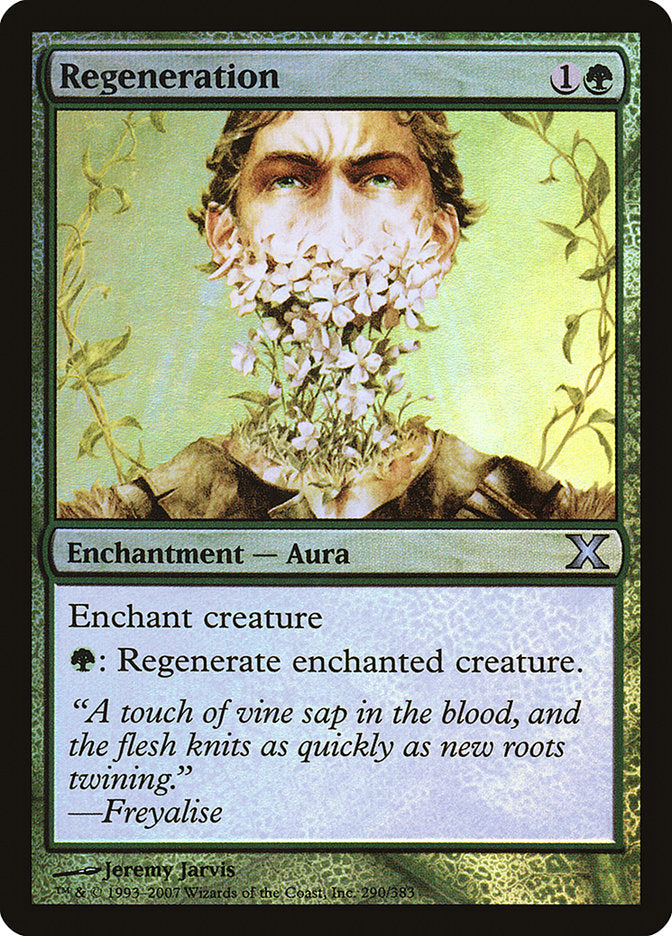 Regeneration (Premium Foil) [Tenth Edition] | RetroPlay Games