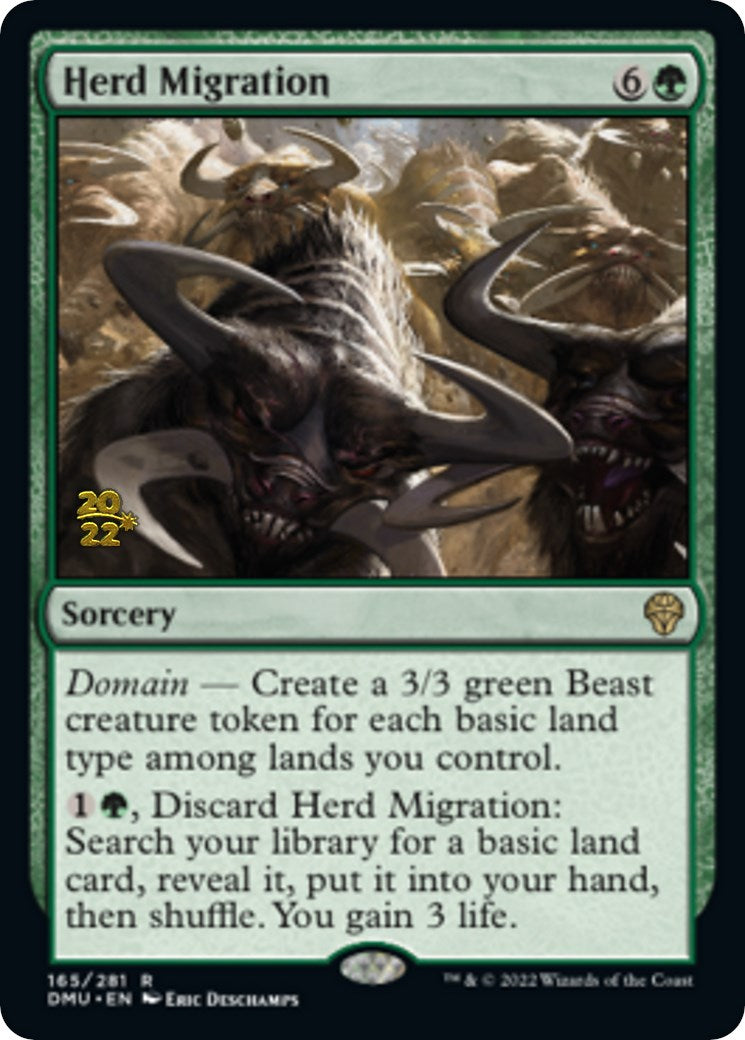 Herd Migration [Dominaria United Prerelease Promos] | RetroPlay Games