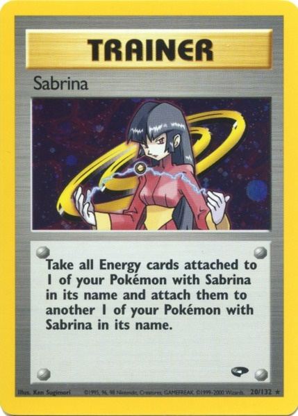 Sabrina (20/132) [Gym Challenge Unlimited] | RetroPlay Games