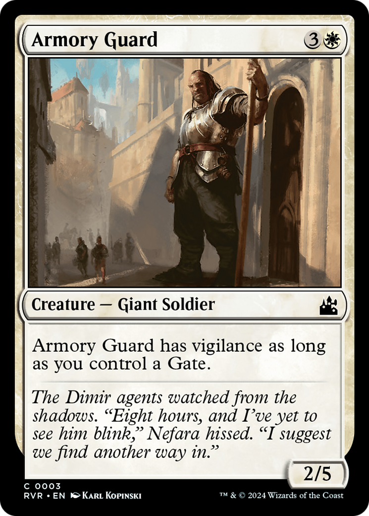 Armory Guard [Ravnica Remastered] | RetroPlay Games