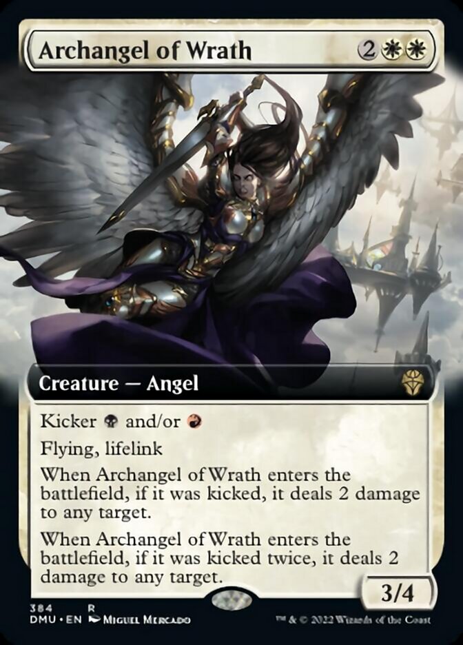 Archangel of Wrath (Extended Art) [Dominaria United] | RetroPlay Games