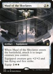 Maul of the Skyclaves (Extended Art) [Zendikar Rising] | RetroPlay Games