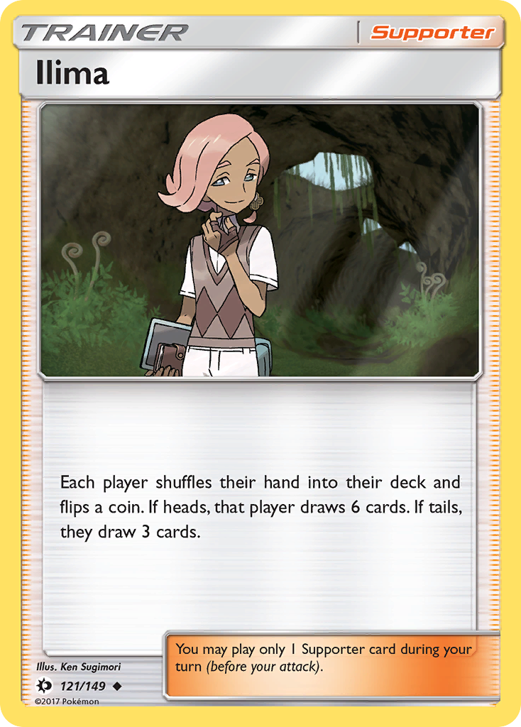 Ilima (121/149) [Sun & Moon: Base Set] | RetroPlay Games