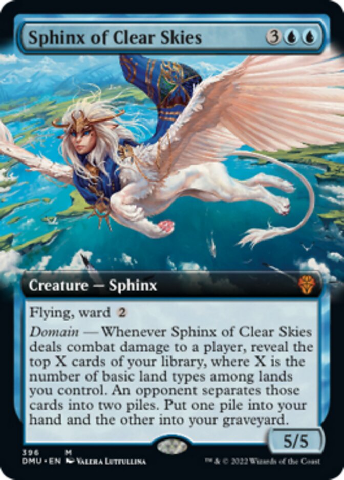 Sphinx of Clear Skies (Extended Art) [Dominaria United] | RetroPlay Games