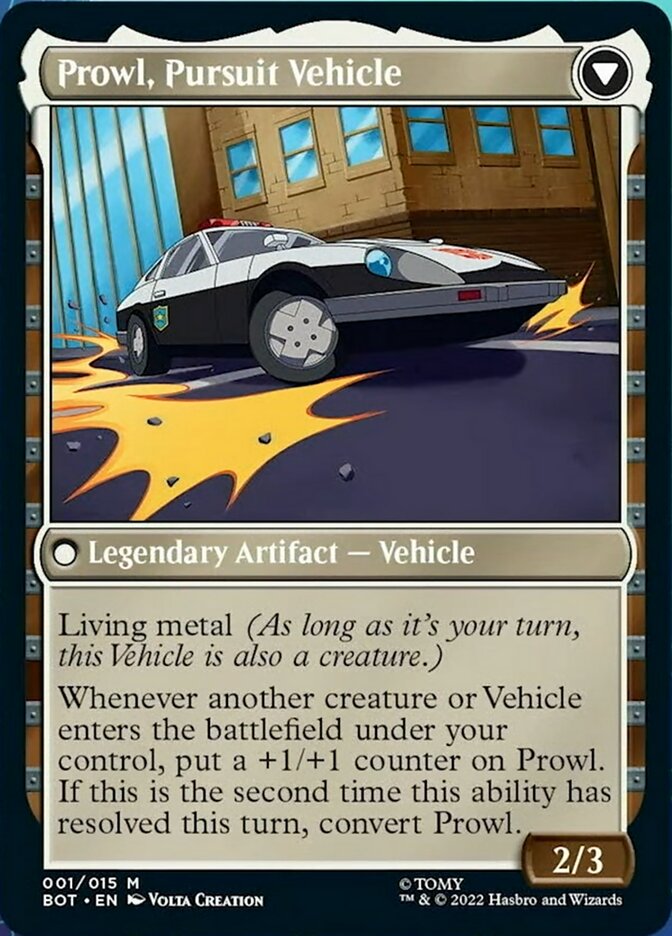 Prowl, Stoic Strategist // Prowl, Pursuit Vehicle [Universes Beyond: Transformers] | RetroPlay Games