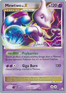 Mewtwo LV.X (144/146) (Stallgon - David Cohen) [World Championships 2009] | RetroPlay Games