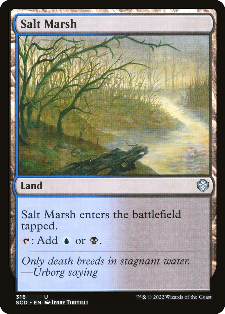 Salt Marsh [Starter Commander Decks] | RetroPlay Games