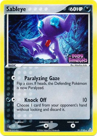 Sableye (31/110) (Stamped) [EX: Holon Phantoms] | RetroPlay Games