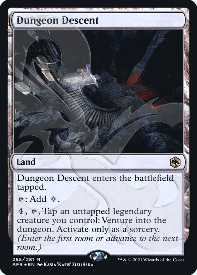 Dungeon Descent (Ampersand Promo) [Dungeons & Dragons: Adventures in the Forgotten Realms Promos] | RetroPlay Games