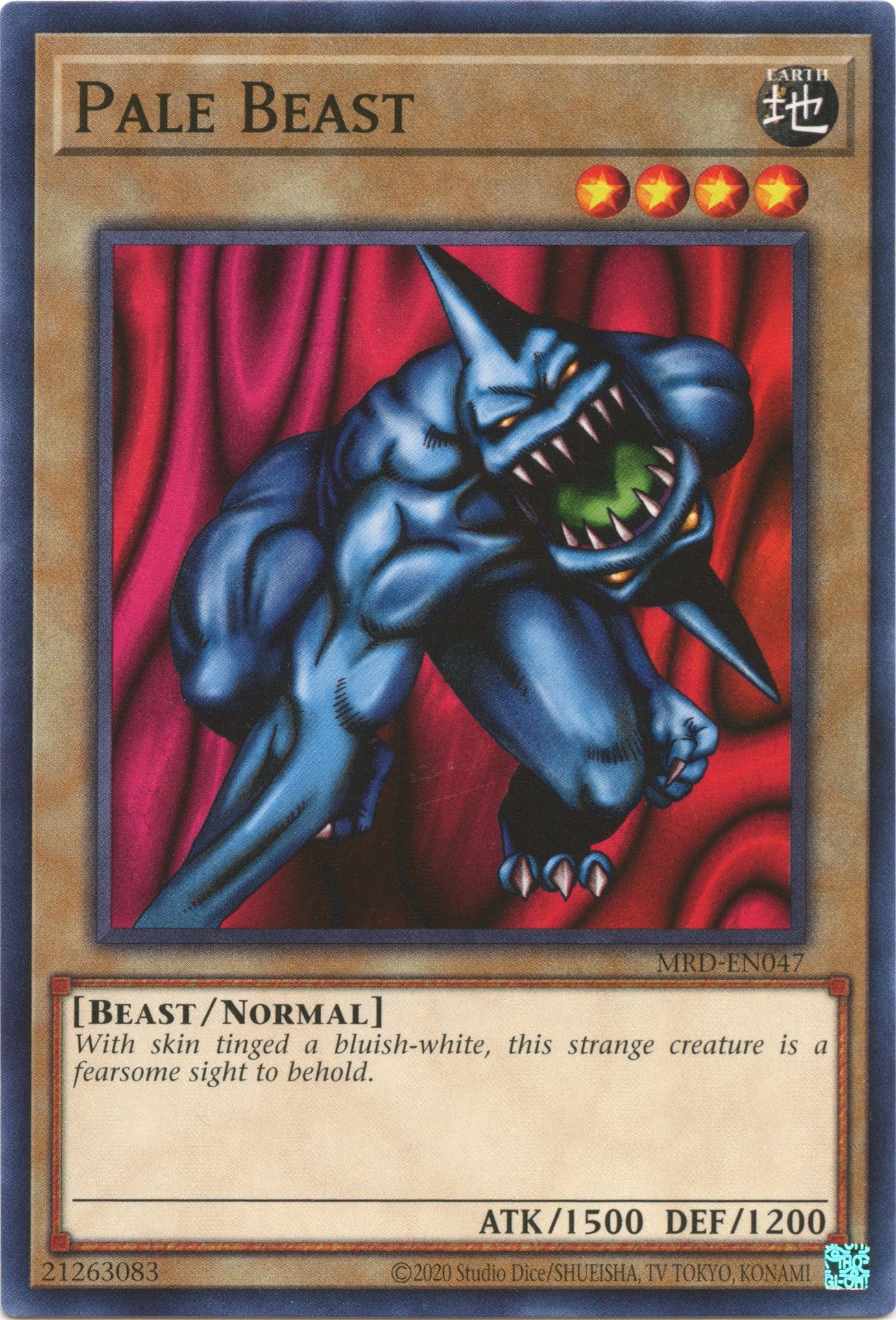 Pale Beast (25th Anniversary) [MRD-EN047] Common | RetroPlay Games