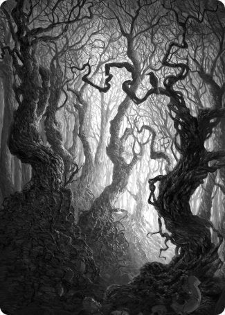 Forest 2 Art Card [Innistrad: Midnight Hunt Art Series] | RetroPlay Games