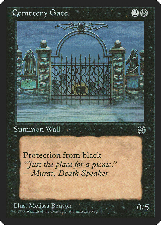 Cemetery Gate (Murat Flavor Text) [Homelands] | RetroPlay Games