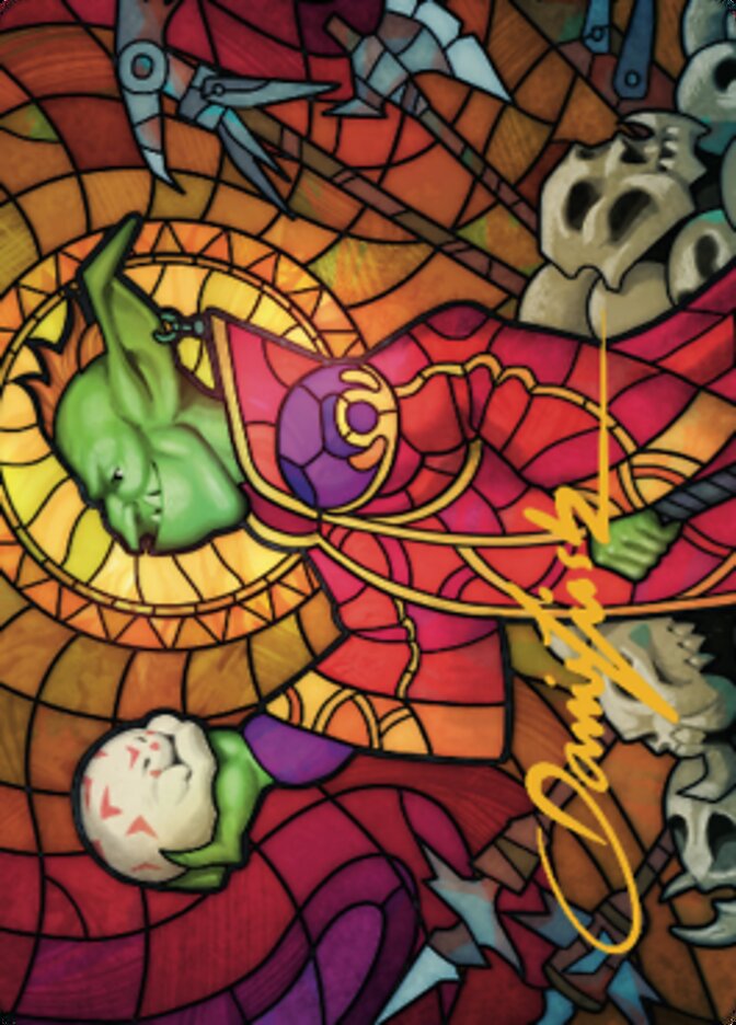 Squee, Dubious Monarch Art Card (Gold-Stamped Signature) [Dominaria United Art Series] | RetroPlay Games