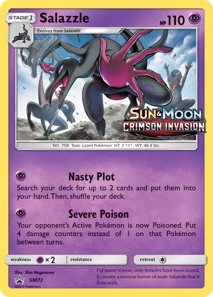 Salazzle (SM73) [Sun & Moon: Black Star Promos] | RetroPlay Games