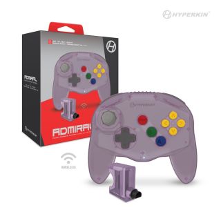 Hyperkin "Admiral" Premium Bluetooth Nintendo 64 Controller - Atomic Purple | RetroPlay Games