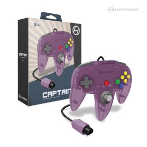 Hyperkin "Captain" Premium Nintendo 64 Controller - Atomic Purple | RetroPlay Games