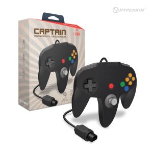 Hyperkin "Captain" Premium Nintendo 64 Controller - Black | RetroPlay Games