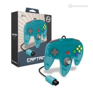 Hyperkin "Captain" Premium Nintendo 64 Controller - Ice Blue | RetroPlay Games