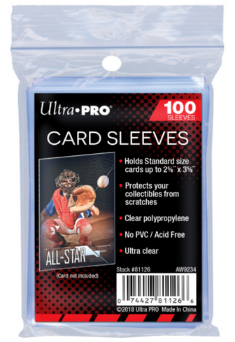UltraPro Penny Sleeves (Standard) 100 Pack | RetroPlay Games