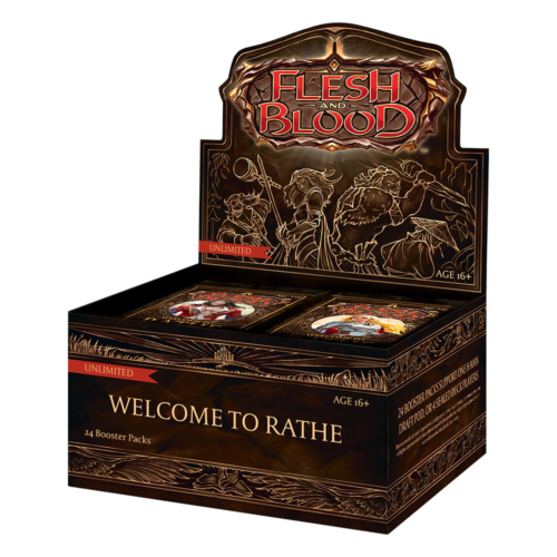 Flesh and Blood TCG: Welcome to Rathe Booster Box - Unlimited | RetroPlay Games