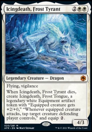 Icingdeath, Frost Tyrant (Promo Pack) [Dungeons & Dragons: Adventures in the Forgotten Realms Promos] | RetroPlay Games
