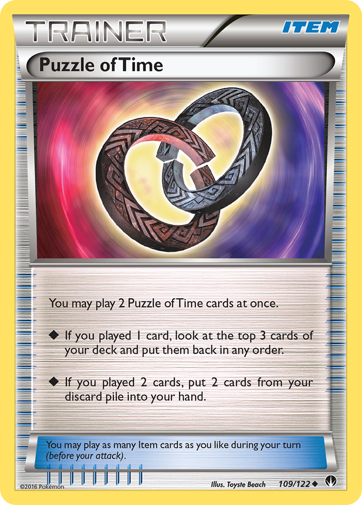 Puzzle of Time (109/122) [XY: BREAKpoint] | RetroPlay Games