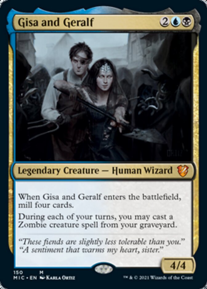 Gisa and Geralf [Innistrad: Midnight Hunt Commander] | RetroPlay Games