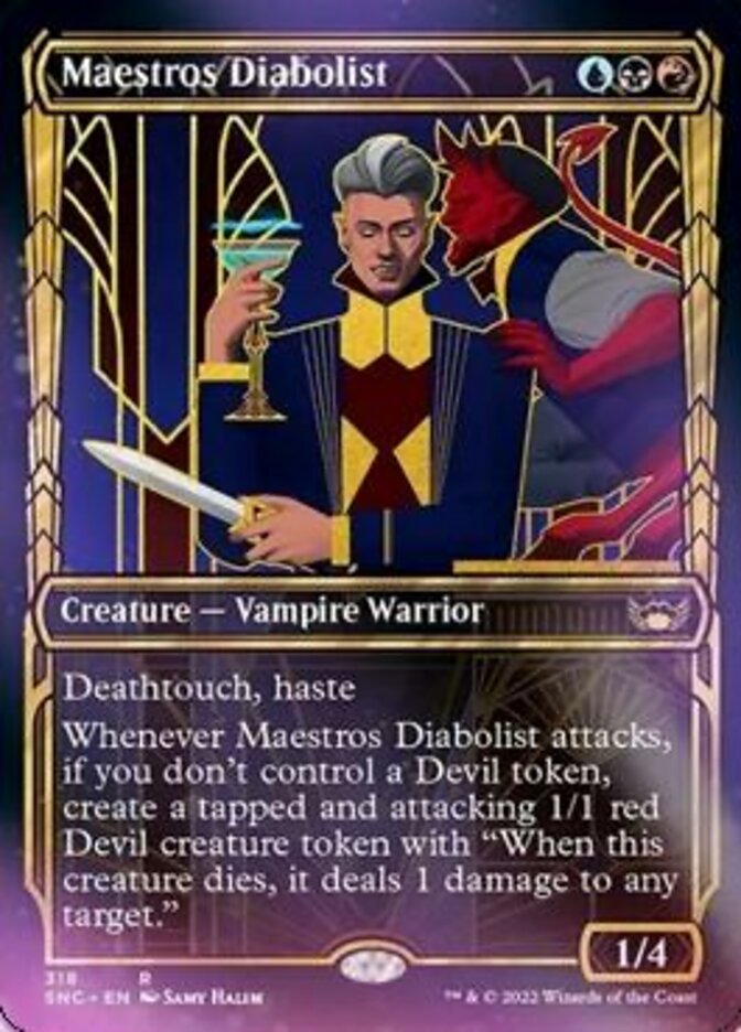 Maestros Diabolist (Showcase Golden Age) [Streets of New Capenna] | RetroPlay Games