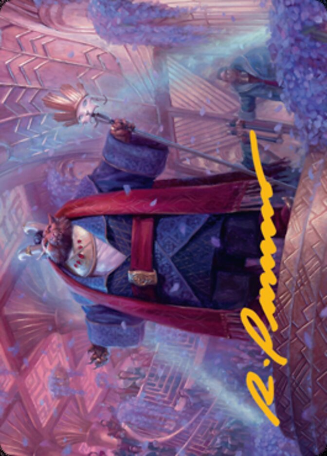 Jetmir, Nexus of Revels 1 Art Card (Gold-Stamped Signature) [Streets of New Capenna Art Series] | RetroPlay Games