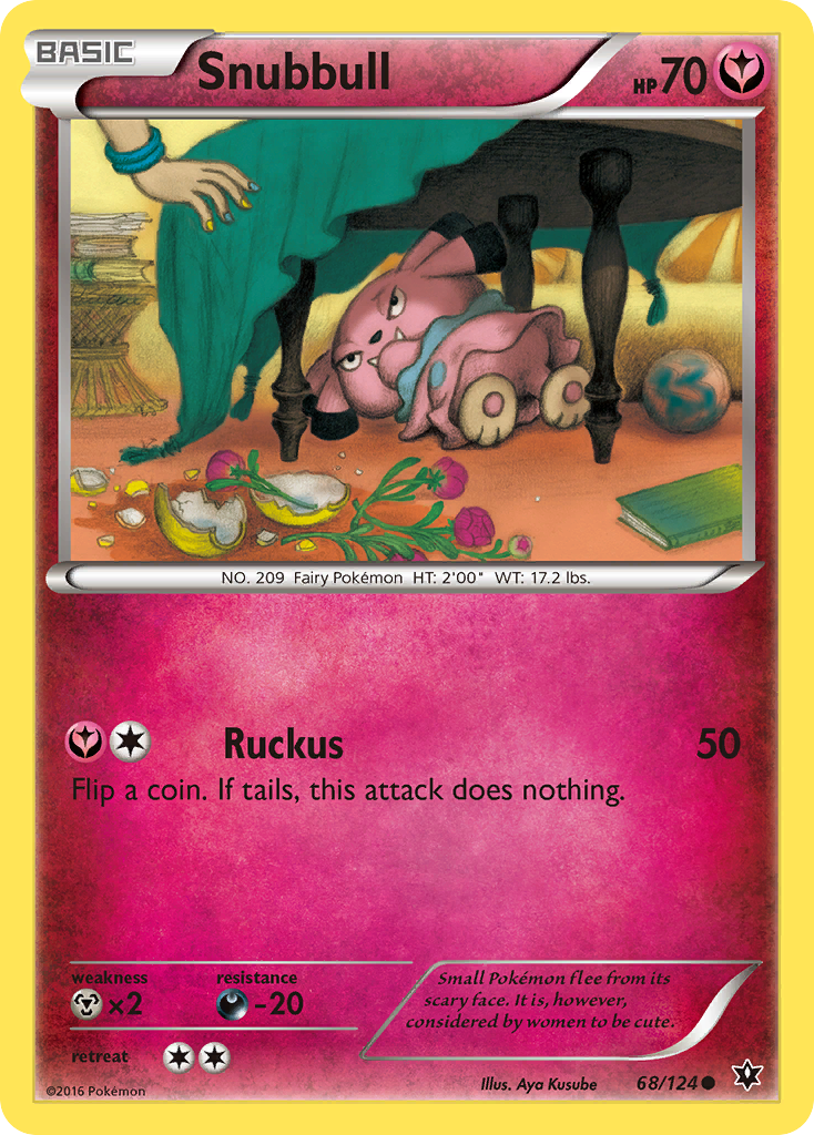 Snubbull (68/124) [XY: Fates Collide] | RetroPlay Games