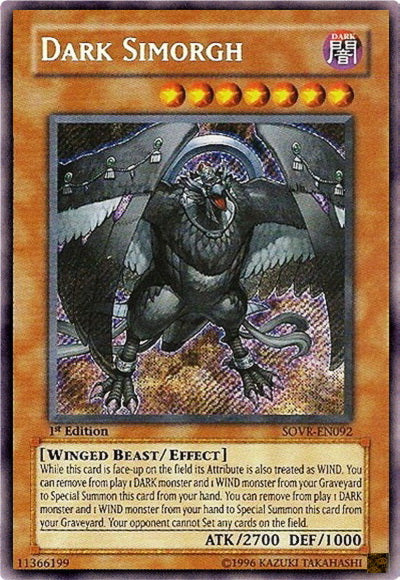 Dark Simorgh [SOVR-EN092] Secret Rare | RetroPlay Games