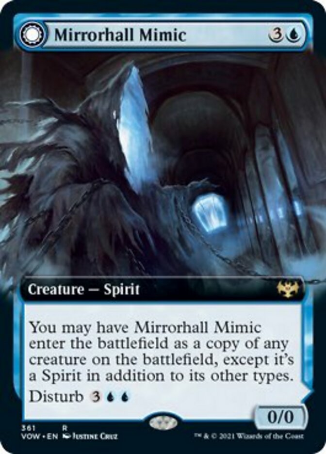 Mirrorhall Mimic // Ghastly Mimicry (Extended) [Innistrad: Crimson Vow] | RetroPlay Games