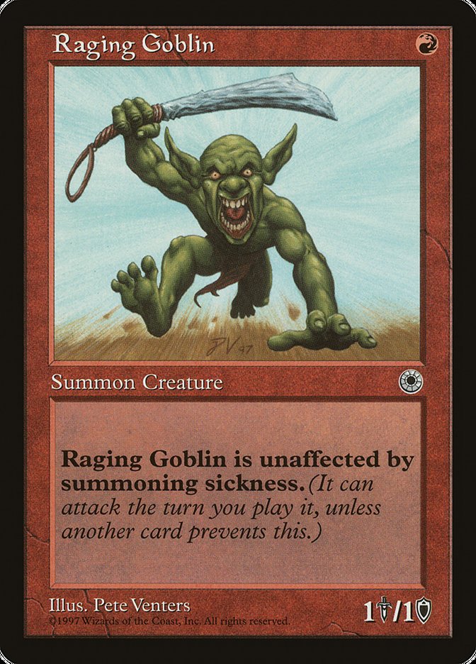 Raging Goblin (No Flavor Text) [Portal] | RetroPlay Games