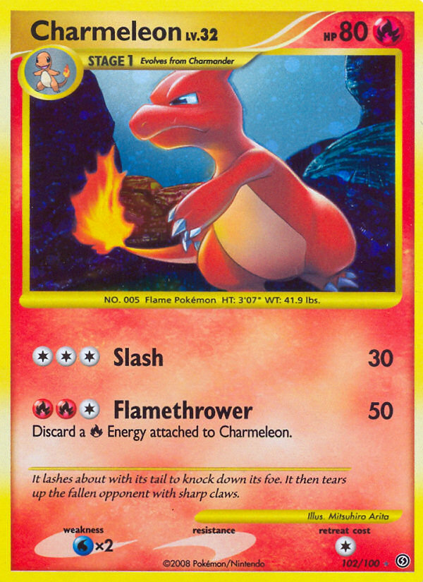 Charmeleon (102/100) [Diamond & Pearl: Stormfront] | RetroPlay Games