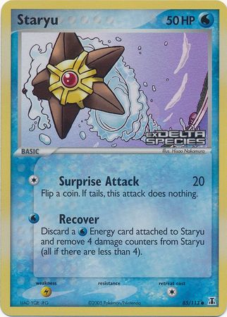 Staryu (85/113) (Stamped) [EX: Delta Species] | RetroPlay Games