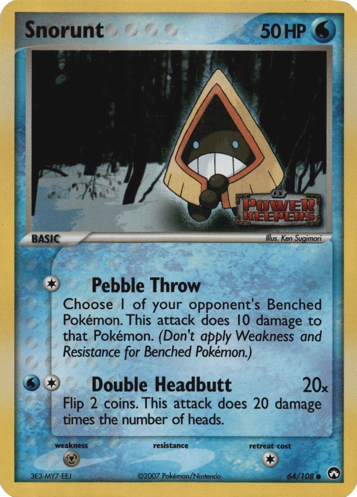 Snorunt (64/108) (Stamped) [EX: Power Keepers] | RetroPlay Games