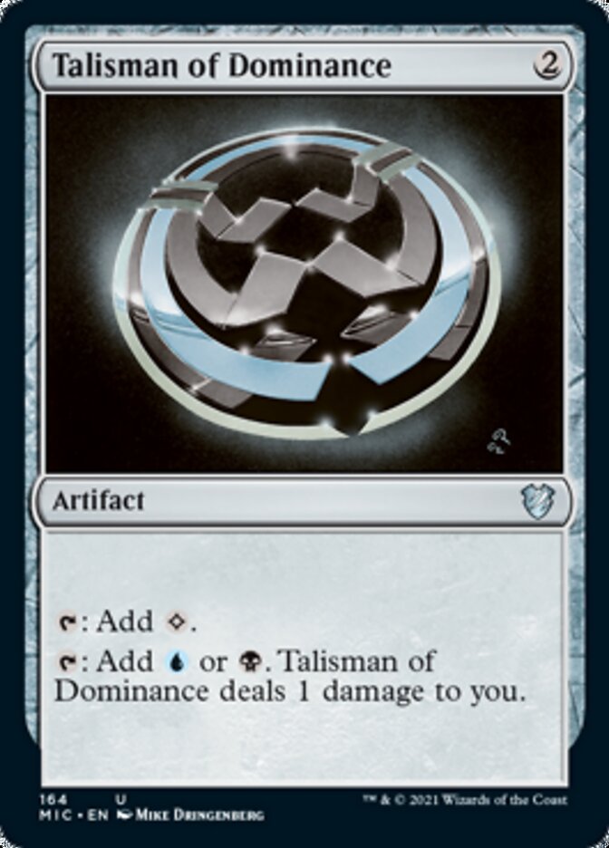 Talisman of Dominance [Innistrad: Midnight Hunt Commander] | RetroPlay Games