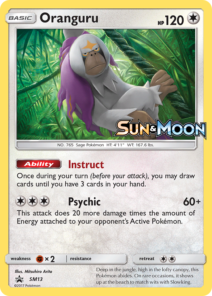 Oranguru (SM13) [Sun & Moon: Black Star Promos] | RetroPlay Games