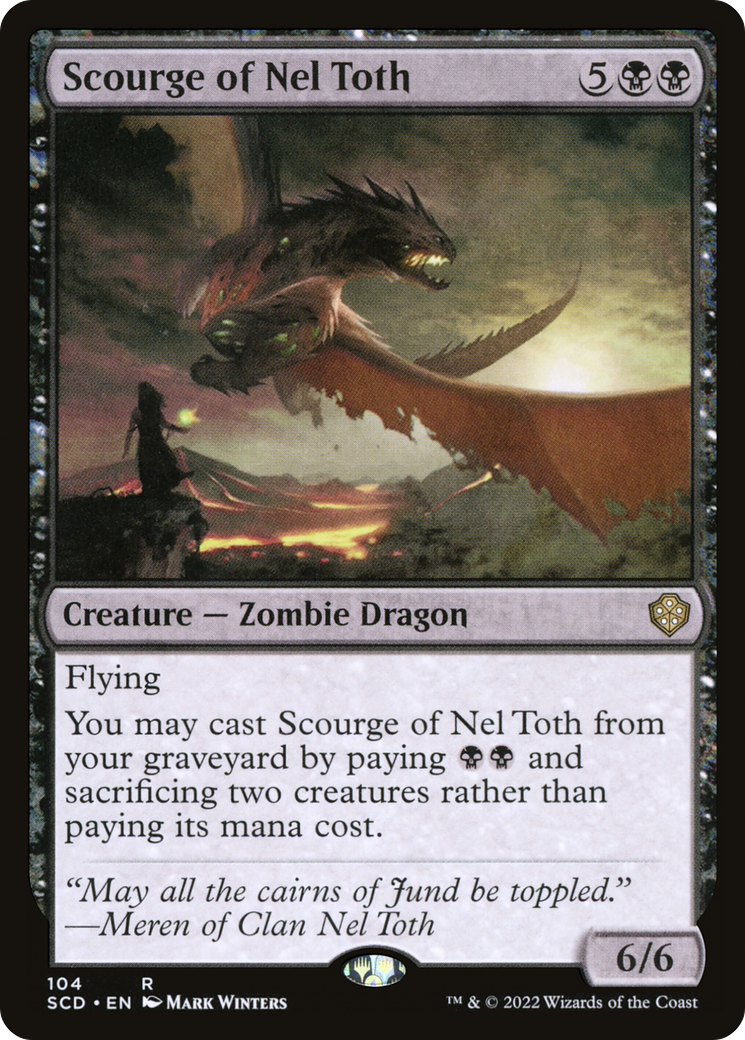 Scourge of Nel Toth [Starter Commander Decks] | RetroPlay Games