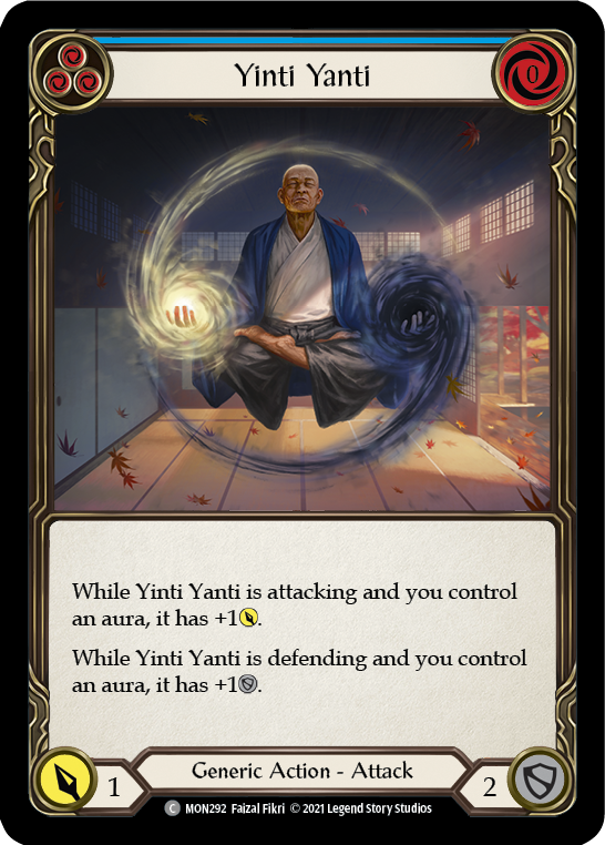 Yinti Yanti (Blue) [MON292-RF] (Monarch)  1st Edition Rainbow Foil | RetroPlay Games