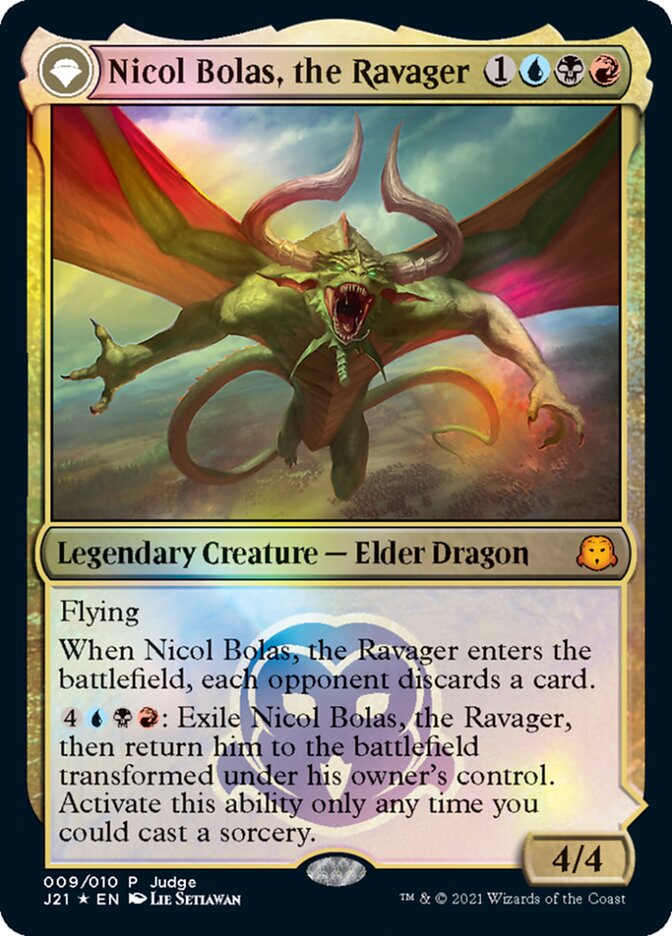 Nicol Bolas, the Ravager [Judge Gift Cards 2021] | RetroPlay Games