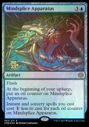 Mindsplice Apparatus [Phyrexia: All Will Be One Prerelease Promos] | RetroPlay Games