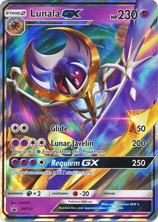 Lunala GX (SM103) (Jumbo Card) [Sun & Moon: Black Star Promos] | RetroPlay Games