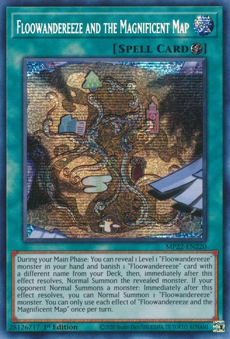 Floowandereeze and the Magnificent Map [MP22-EN220] Prismatic Secret Rare | RetroPlay Games