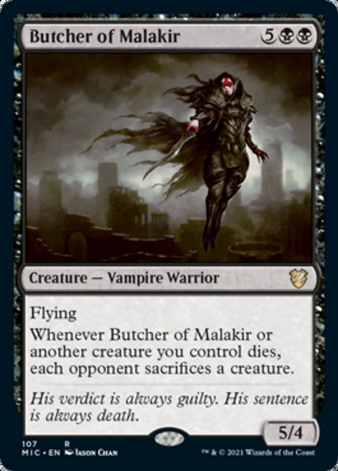 Butcher of Malakir [Innistrad: Midnight Hunt Commander] | RetroPlay Games