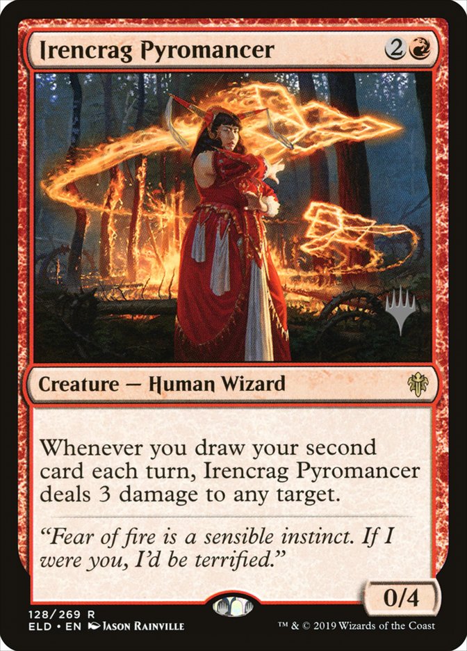 Irencrag Pyromancer (Promo Pack) [Throne of Eldraine Promos] | RetroPlay Games