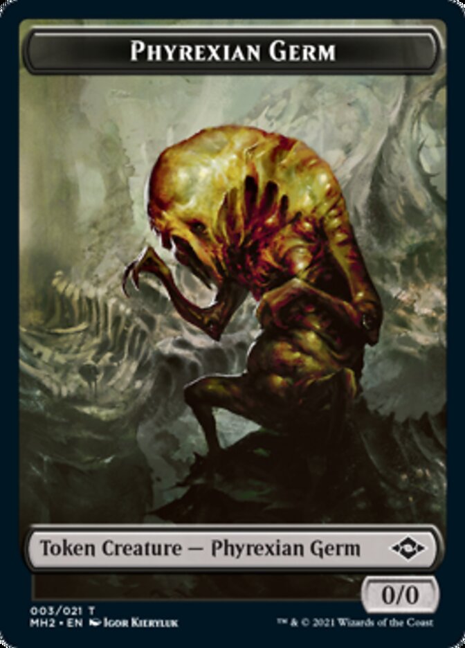 Phyrexian Germ Token [Modern Horizons 2 Tokens] | RetroPlay Games