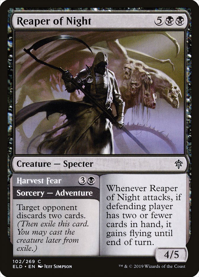 Reaper of Night // Harvest Fear [Throne of Eldraine] | RetroPlay Games